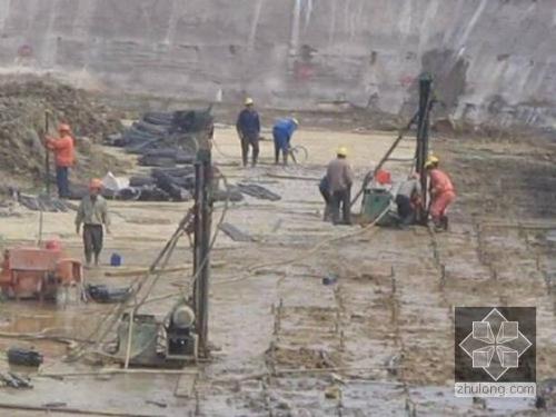 工业园区我公司承建北京房山区水池地基注浆加固工程